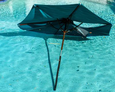 Best deck umbrella sales for wind