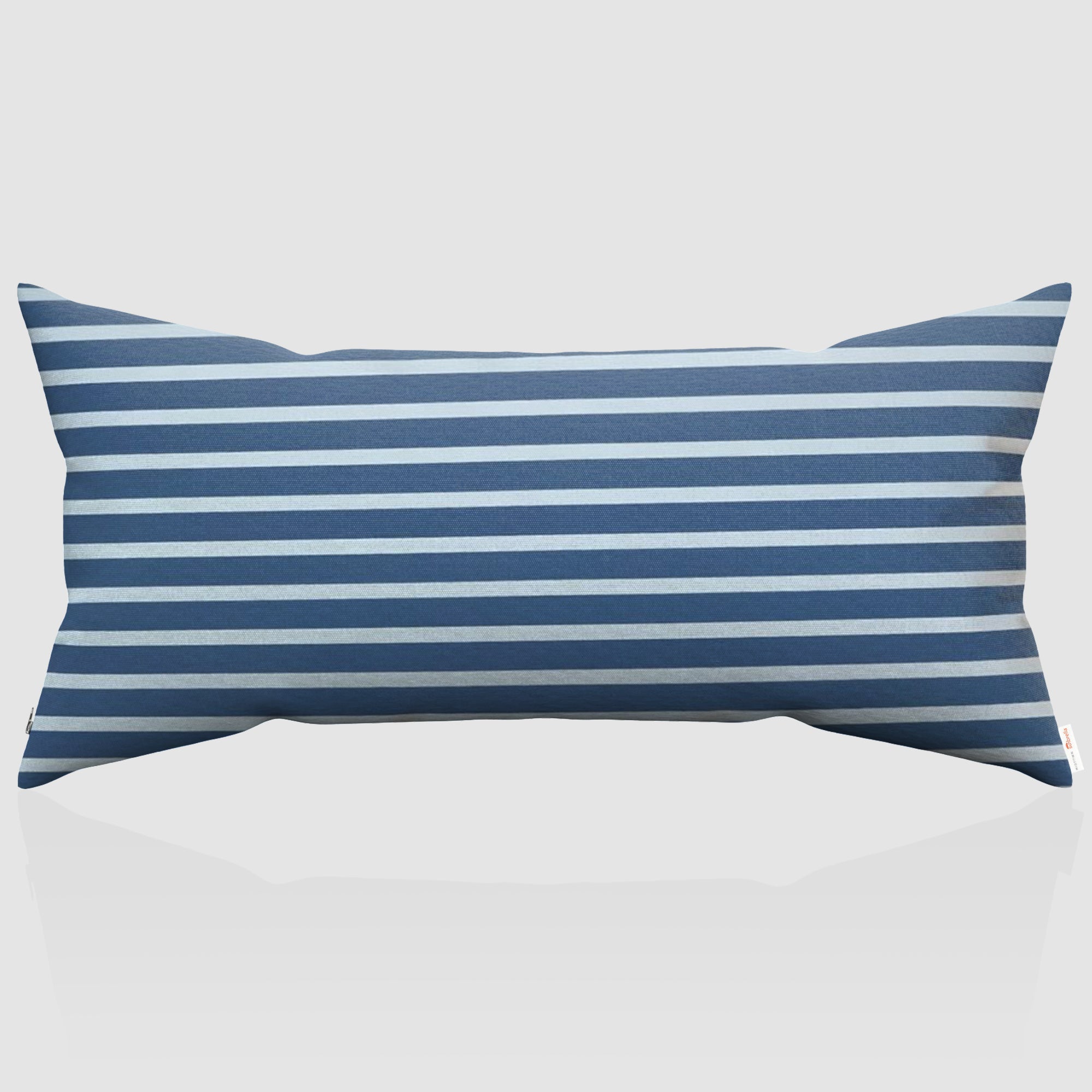 The Perfect Throw: Sunbrella Fabric Outdoor Pillows - Shore Regatta