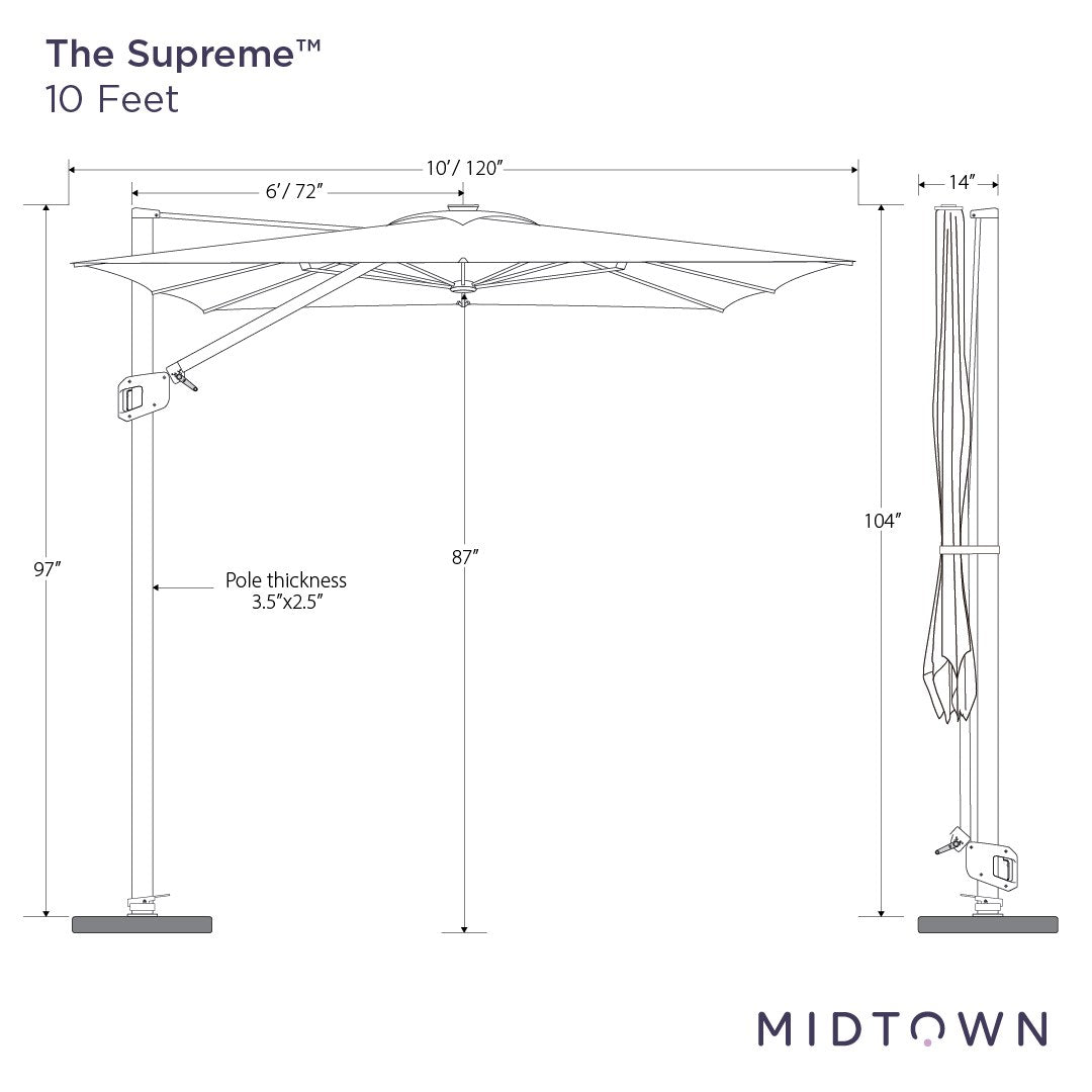 The Supreme™ - Sunbrella Cabana Regatta